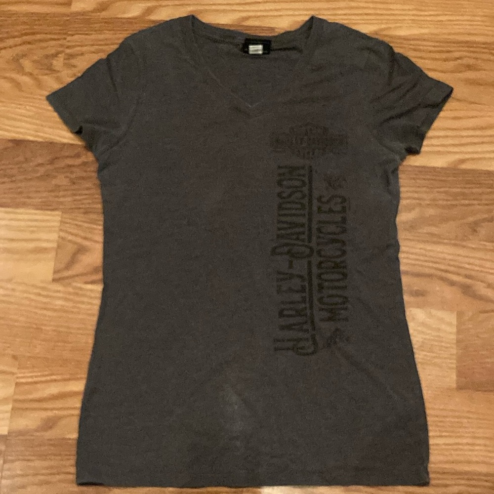 Harley-Davidson grey size medium ladies T-shirt